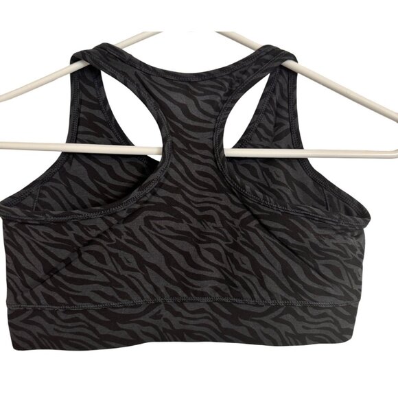 Tasc Allways Sports Bra Size Small Black Ripple $40 NWT Activewear - Picture 2 of 7